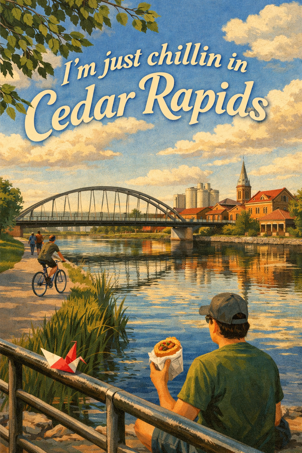 Cedar Rapids, Iowa postcard